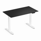 Elektromosan állítható magasságú íróasztal 138x67cm fekete / fehér | LVN System Control Flex+