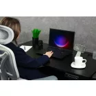 Fekete íróasztal állóasztal motorosan állítható magasság 120cm LVN System Control+ LV0860