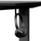 Fekete íróasztal állóasztal motorosan állítható magasság 120cm LVN System Control+ LV0860
