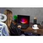 Barna íróasztal állóasztal motorosan állítható magasság 120cm LVN System Control+ LV0861