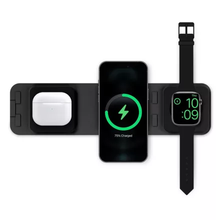 Magsafe induktív összehajtható töltő 3 az 1-ben LVNSystem LV0880