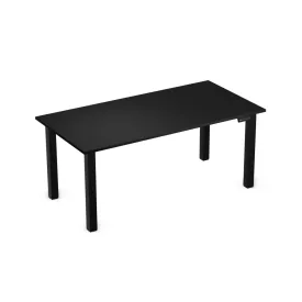   Profi elektromosan állítható magasságú íróasztal 160x80cm fekete | Dupla motor - Memória - USB - Nagy teherbírás | LVN System Control Pro