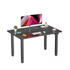 Fekete elektromosan emelhető íróasztal keret USB porttal memória funkcióval egyénre szabható szélességgel és mélységgel LVN System Control Flex Pro LV1352