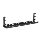 Széthúzható kábelrendező íróasztalhoz, fekete CM1 Flex LVNSystem LV1369