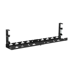 Széthúzható kábelrendező íróasztalhoz, fekete CM1 Flex LVNSystem LV1369