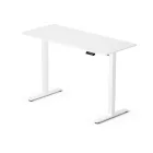 Elektromosan állítható magasságú íróasztal - 140x60cm fehér ülő-/állómunkához - LVN System Lite LV1716