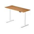 Elektromosan állítható magasságú íróasztal  - 140x60cm arany tölgy ülő-/állómunkához - LVN System Lite LV1718