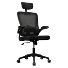 Irodai forgószék LVN System Ergo Lite fekete LV2115