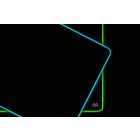 Gamer egérpad 45x40 RGB világítással csúszásmentes asztali alátét könyöklő LVN System LV9292