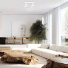 Fehér mennyezeti spotlámpa Milagro Volf White (ML0679) 2xGU10