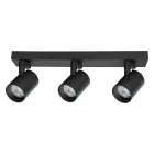 Fekete mennyezeti spotlámpa Milagro Volf Black (ML0681) 3xGU10