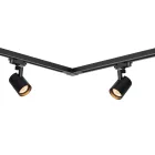 Sínes lámparandszer 4db spotlámpával 150cm fekete | Track light Milagro Volf (ML0684)