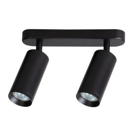   Milagro Mica fekete mennyezeti/fali spotlámpa 2xGU10 (ML1144)