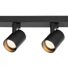 Fekete mennyezeti spotlámpa Milagro Volf Black (ML1295) 4xGU10