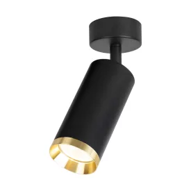   Milagro Mica fekete+arany mennyezeti/fali spotlámpa 1xGU10 (ML2094)