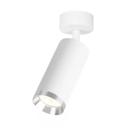 Milagro Mica fehér+króm mennyezeti/fali spotlámpa 1xGU10 (ML2095)
