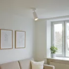 Milagro Mica fehér+króm mennyezeti/fali spotlámpa 1xGU10 (ML2095)