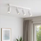 Milagro Mica fehér+króm mennyezeti/fali spotlámpa 4xGU10 (ML2101)