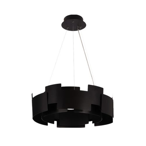 Milagro TORINO fekete LED függőlámpa (ML6140) modern dizájn.