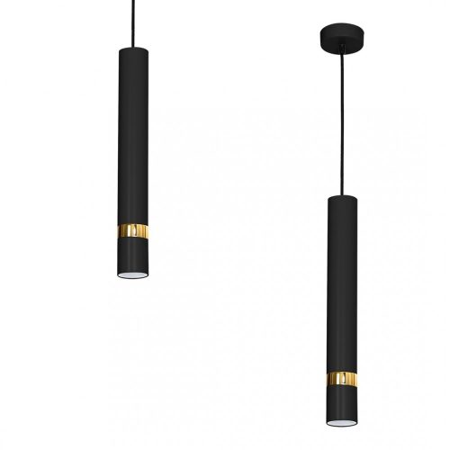 Milagro JOKER függőlámpa fekete (MLP6079) 1xGU10 + ajándék LED izzó