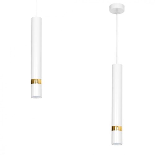 Milagro JOKER függőlámpa fehér (MLP6081) 1xGU10 + ajándék LED izzó