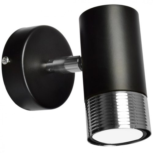 Milagro DANI fekete / ezüst fali lámpa (MLP6229) 1xGU10