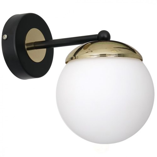 Milagro SPARTA fehér üveg fali lámpa az időtlen elegancia(MLP6412) 1xE14
