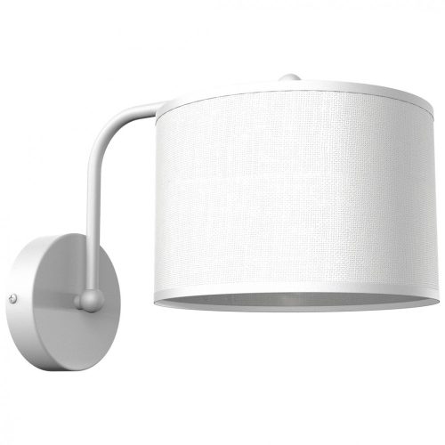 Milagro Albion Fali lámpa (MLP7504) - Modern, Fehér, Fém/Szövet, Foglalatok száma: 1