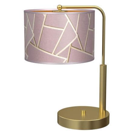 Milagro Ziggy mályva asztali lámpa (MLP7592) finom elegancia kimagasló minőség