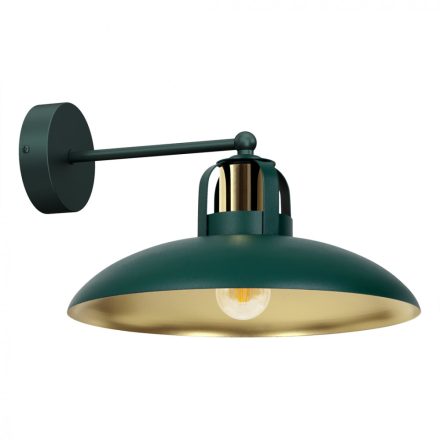 Milagro FELIX zöld fali lámpa ipari stílusban, eklektikus terekhez (MLP7707)