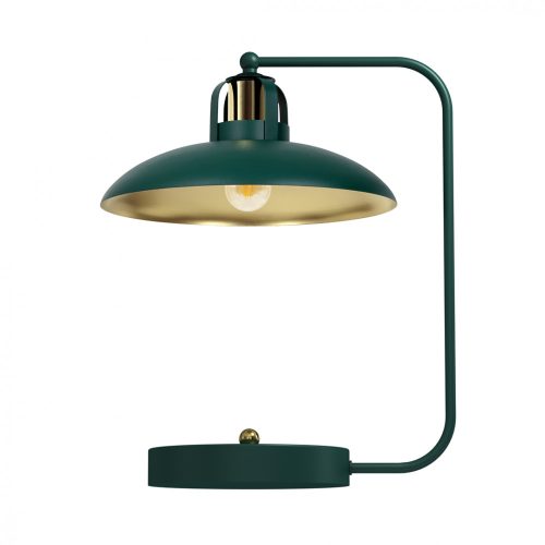Milagro FELIX zöld asztali lámpa ipari stílusban, eklektikus terekhez (MLP7711)