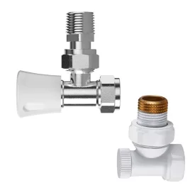   Radiátor sarokszelep készlet - 1/2" (MRVA00012-W / LB-00074-W)