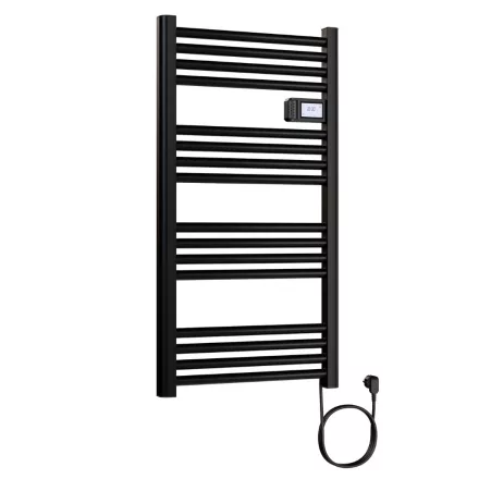 Elektromos design radiátor digitális termosztáttal NERO Italia Classico - 54 x 96 cm (fekete)
