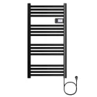 Elektromos design radiátor digitális termosztáttal NERO Italia Classico - 54 x 96 cm (fekete)