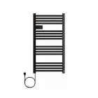 Elektromos design radiátor digitális termosztáttal NERO Italia Classico - 54 x 96 cm (fekete)