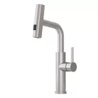 Welland S3281E-1 mosogató csaptelep - kihúzható multifunkciós fej - (inox)