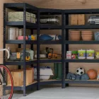 Intenso fém polc- 180 x 90 x 40 cm - 5 polc (TH-180-1)