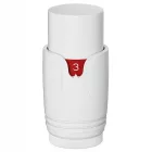 Termosztatikus radiátor szelep - 50 mm - 1/2" (fehér)