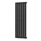 Design radiátor fekete 450x1200mm Welland Lux - Készletről - Gyors kiszállítással