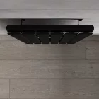 Design radiátor fekete 450x1200mm Welland Lux - Készletről - Gyors kiszállítással
