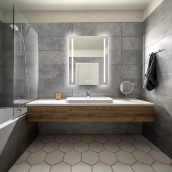 A stílus és funkcionalitás találkozása: fürdőszobatükrök LED világítással